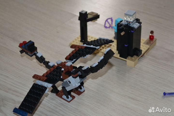 Lego minecraft последняя битва 21151