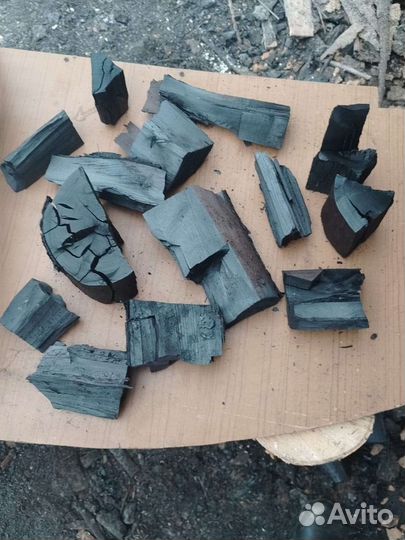 Древесный уголь березовый