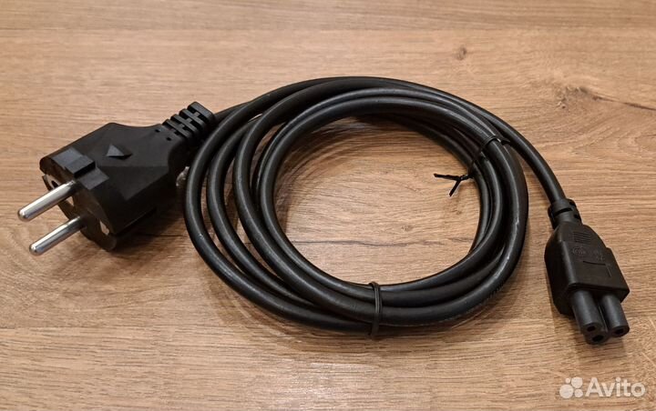 Кабель питания для ноутбуков 3 pin, 1.8 м