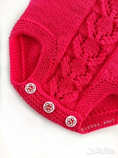 Летний боди песочник для девочки новое 0-3 мес