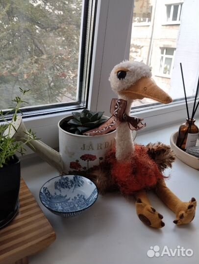 Страус мягкая игрушка