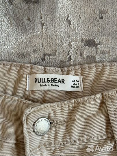 Джинсы карго pull&bear