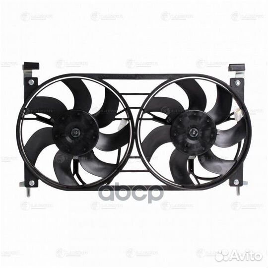 Э/вентиляторы охл. с кожухом (2 вент.) для а/м