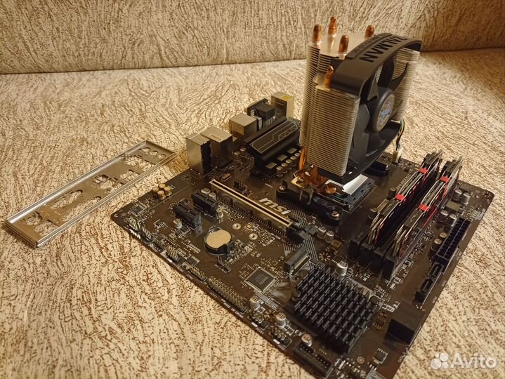 Комплект Ryzen 5 2600/B450/16GB