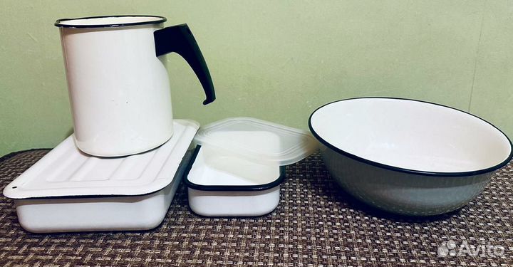 Эмалированная посуда СССР