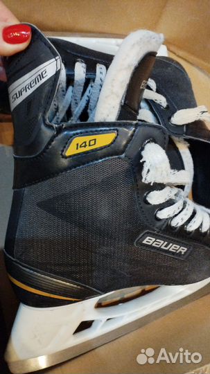 Хоккейные коньки bauer 38 размер
