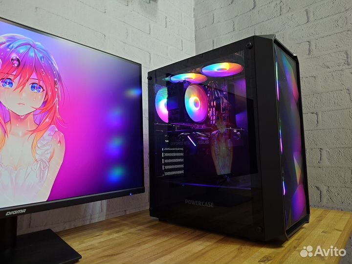 Сборка пк 12400f + RTX 2060 с подсветкой