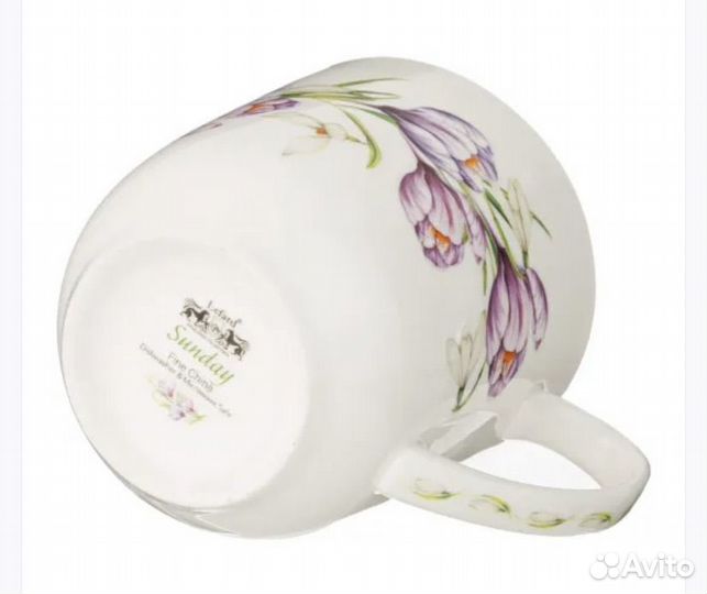 Фарфоровая кружка Lefard Sunday 380 мл