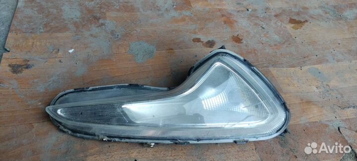 Противотуманка левая hyundai solaris