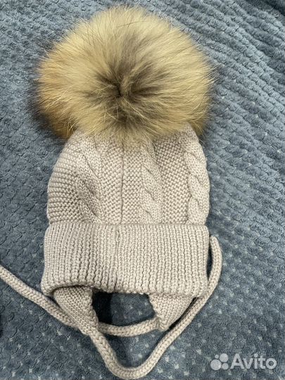Шапка для девочки размер 48-50