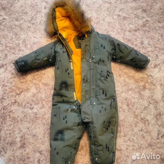 Зимний комбинезон для мальчика 98 104