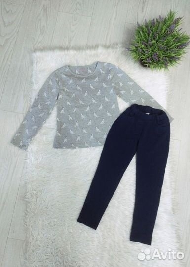 Фирменные комплекты девочки с рукавом 122-128 см