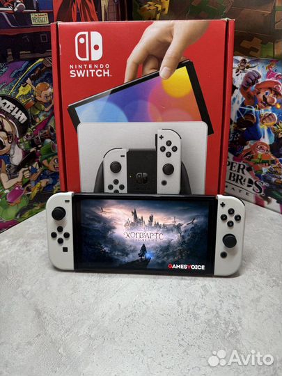 Прошитый Nintendo Switch Oled 128GB