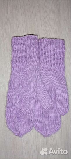 Комплект повязка и варежки