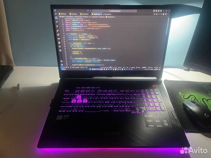 Игровой Ноутбук Asus Rog Strix GL731