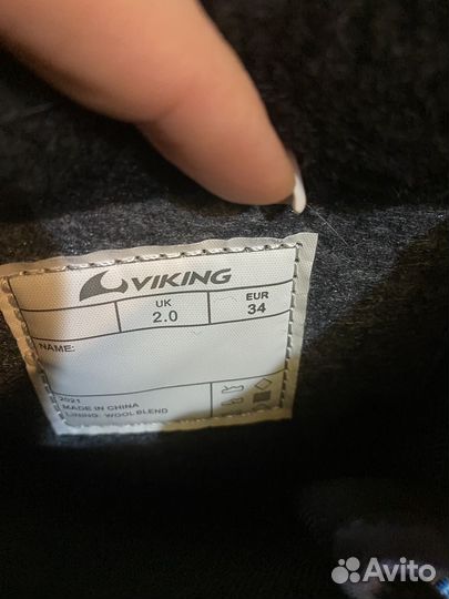 Ботинки Viking 34р