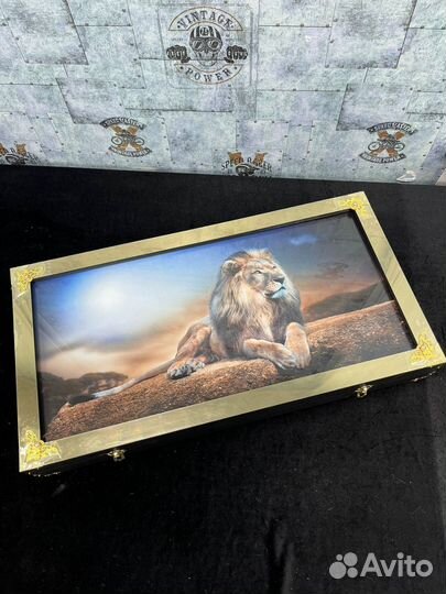 Нарды топовые, лев рычит