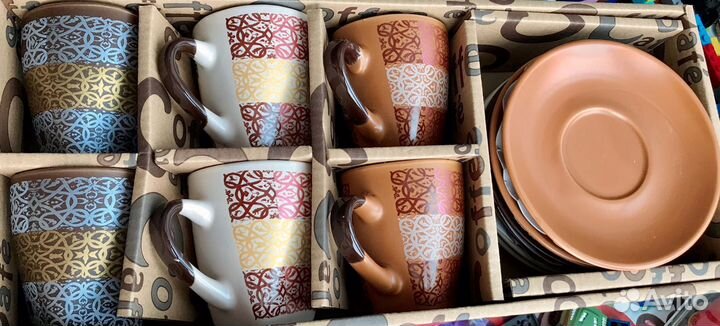 Набор кофейный новый