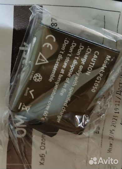 Аккумулятор pg1050 для экшн-камеры eken sjcam