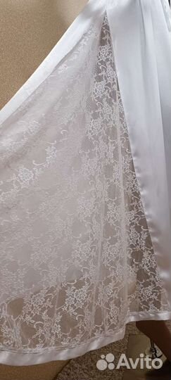 Халат женский длинный шелковый