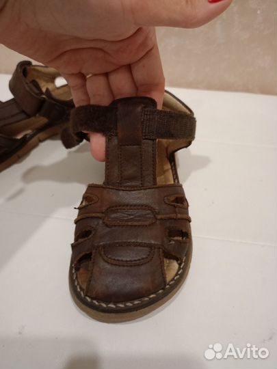 Сандалии кожаные, р. 31