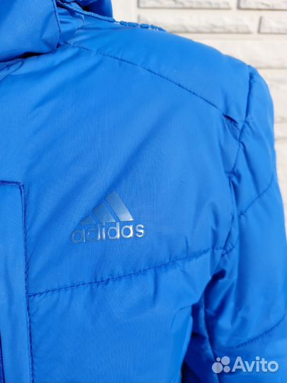 Куртка пуховик мужская Адидас