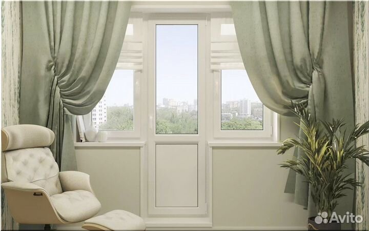 Окно пластиковое