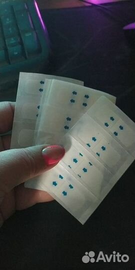 Клейкая лента для подтяжки лица