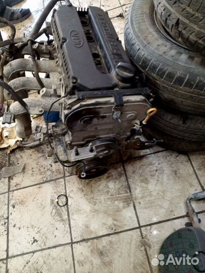 Двигатель s6d kia spectra