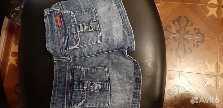 Джинсовые шорты на девочку 11-13 лет