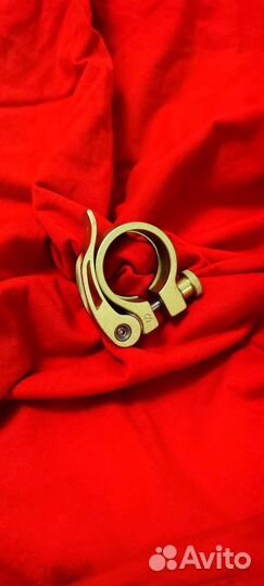 Подседельный зажим 31.8 Оливковый