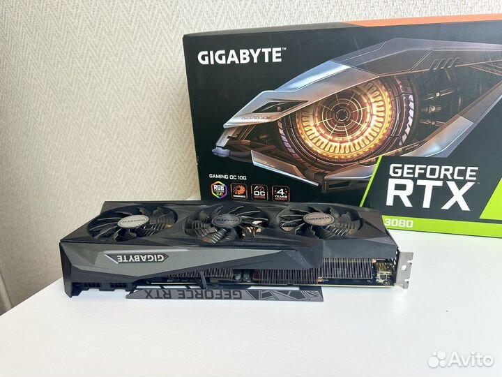 Видеокарта Gigabyte RTX 3080 10Gb Gaming OC