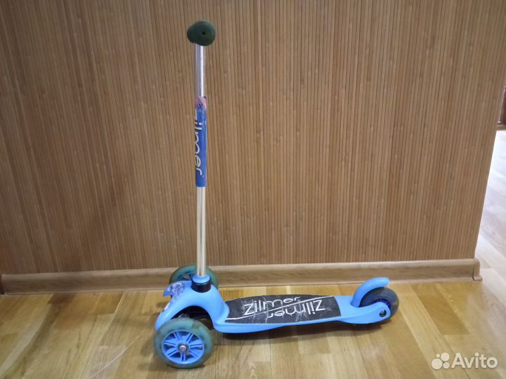 Самокат детский трехколесный б/у 