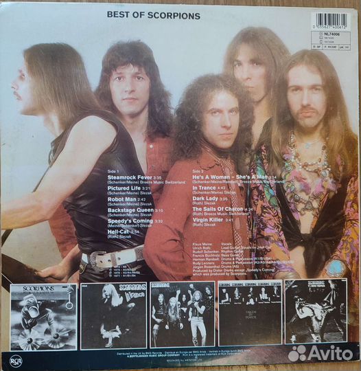 Виниловая пластинка Scorpions