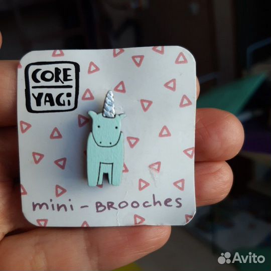 Значек новый для любителей единорогов