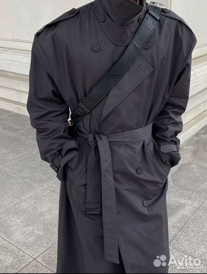 Тренчкот Rick owens Black TrenchCoat type