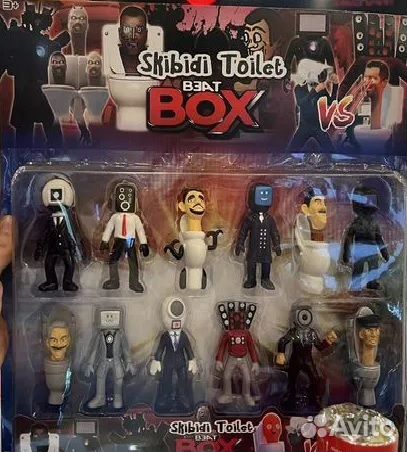 Наборы фигурок Скибиди