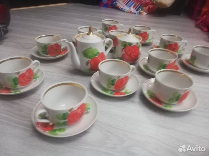 Чайный сервиз на 12 персон Украина Бориславский фз