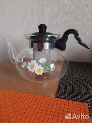 Чайник заварочный стеклянный