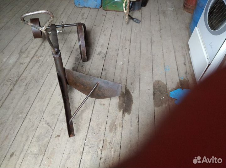 Продам плуг самодельный для лебедки