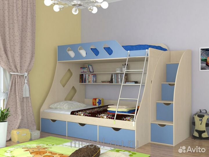 Двухъярусная кровать детская. Новая. Любые цвета