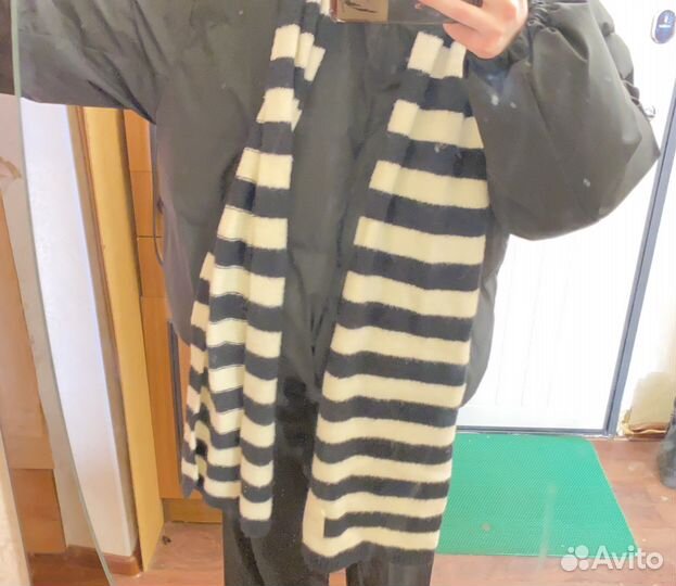 Шарф в полоску