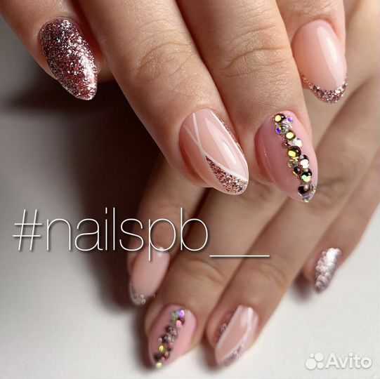 Маникюр с покрытием гель лак, наращивание, педикюр