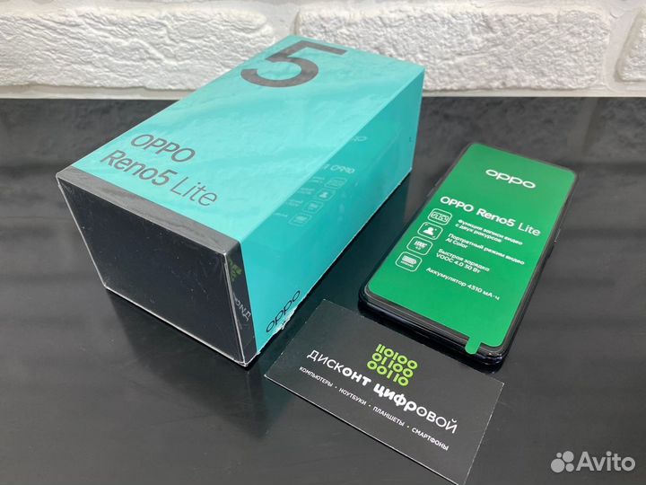 Новый Смартфон Oppo Reno5 Lite 8+128 Черный