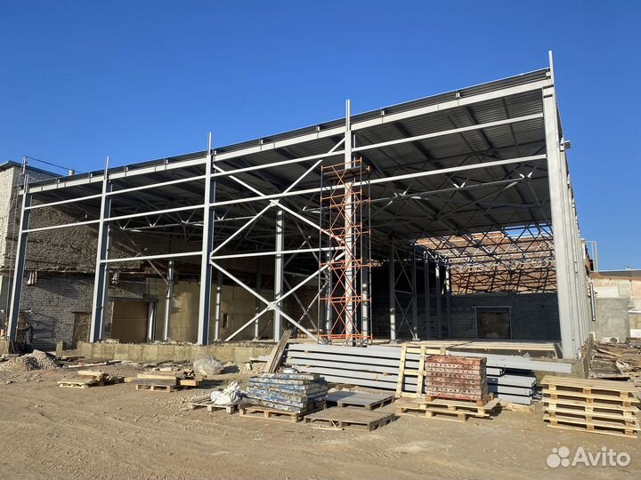 Монтаж металлоконструкций