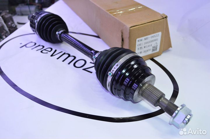 Привод передний левый Mercedes ML W164 GL X164