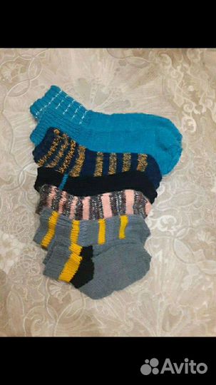 Шерстяные носки