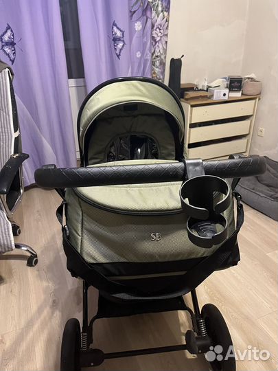 Коляска 2 в 1 бу