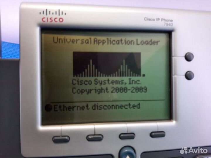 IP телефон Cisco CP-7940G б/у с блоком питания