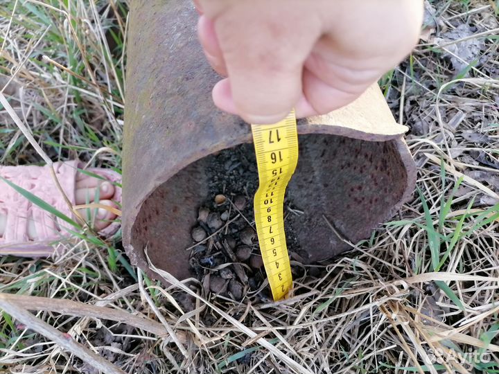 Труба металлическая 170мм круглая, 6мм толщина